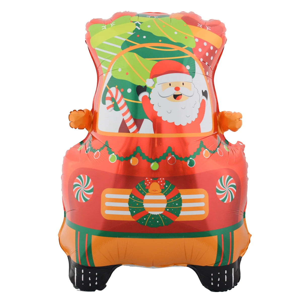 Large Christmas Balloon Set – Santa, Snowman & Elk Pedestal Decoration | Xmas Tree Party Display & New Year 2026 Decor