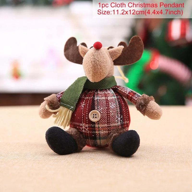 Christmas Santa Claus Table Doll – Festive Home Decoration