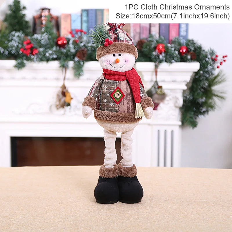 Christmas Santa Claus Table Doll – Festive Home Decoration