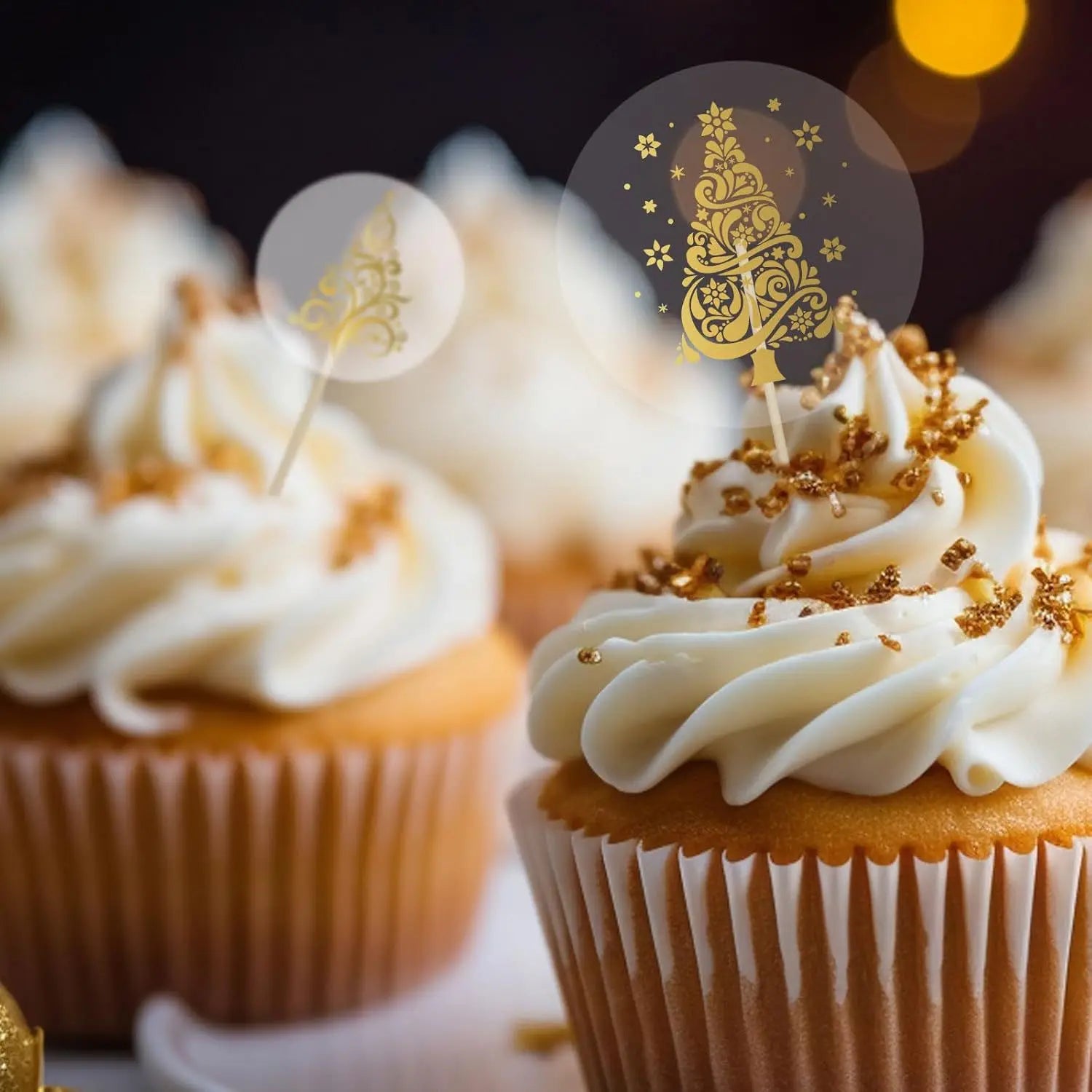 500pcs Clear “Merry Christmas” Stickers – Transparent Self-Adhesive Labels for Gifts, Cards & Scrapbooking (1 inch / 2.5cm)