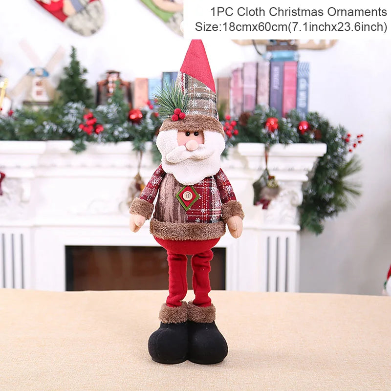 Christmas Santa Claus Table Doll – Festive Home Decoration
