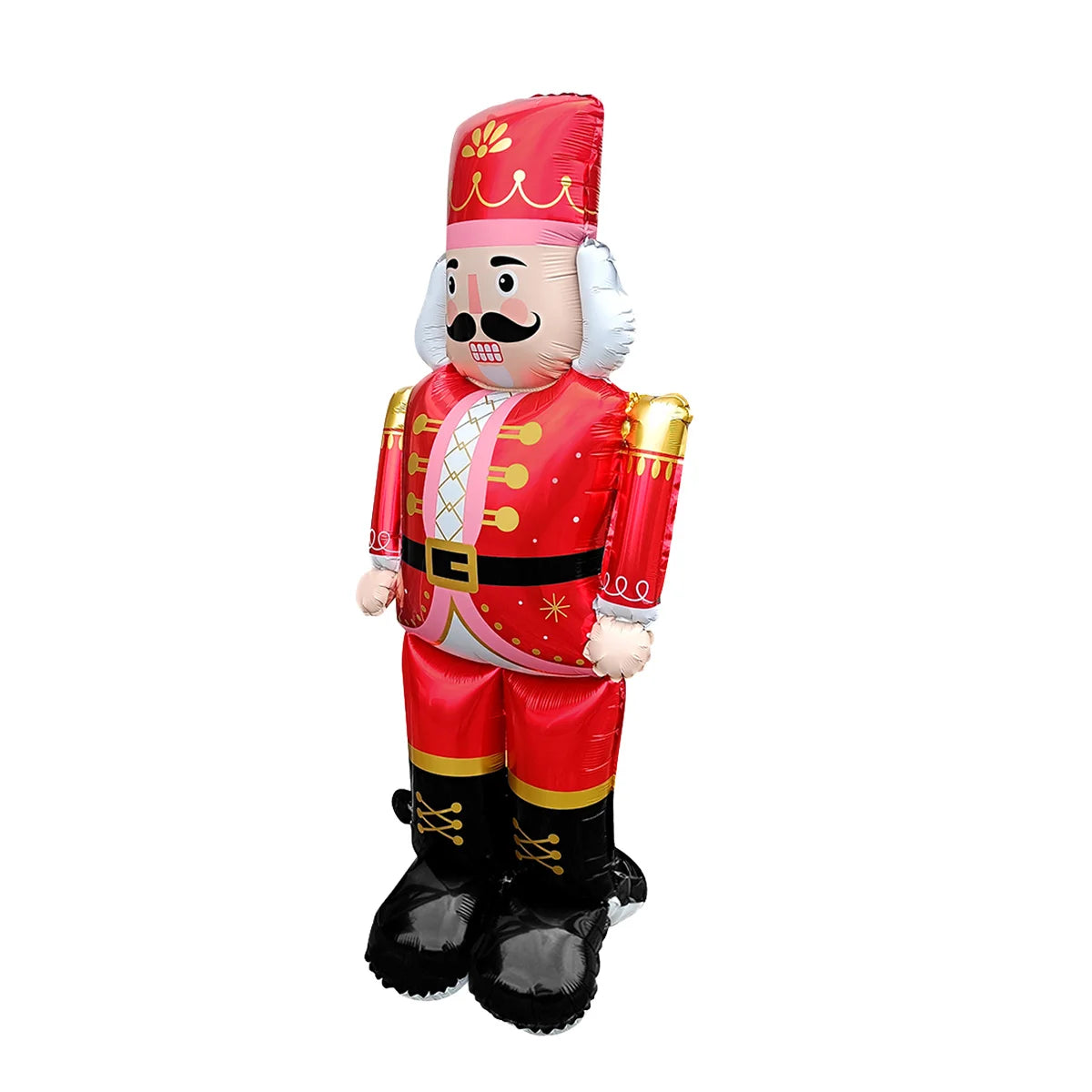 Large Christmas Balloon Set – Santa, Snowman & Elk Pedestal Decoration | Xmas Tree Party Display & New Year 2026 Decor