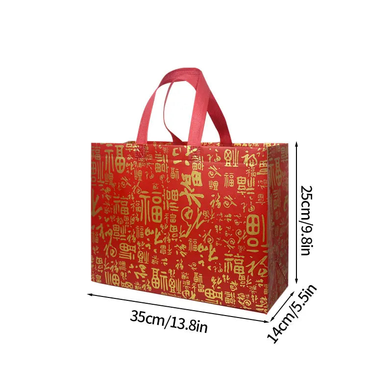 Large Christmas Gift Bag – Santa Sack for Candy & Presents | Xmas 2026 Party, Wedding & Holiday Gift Packaging