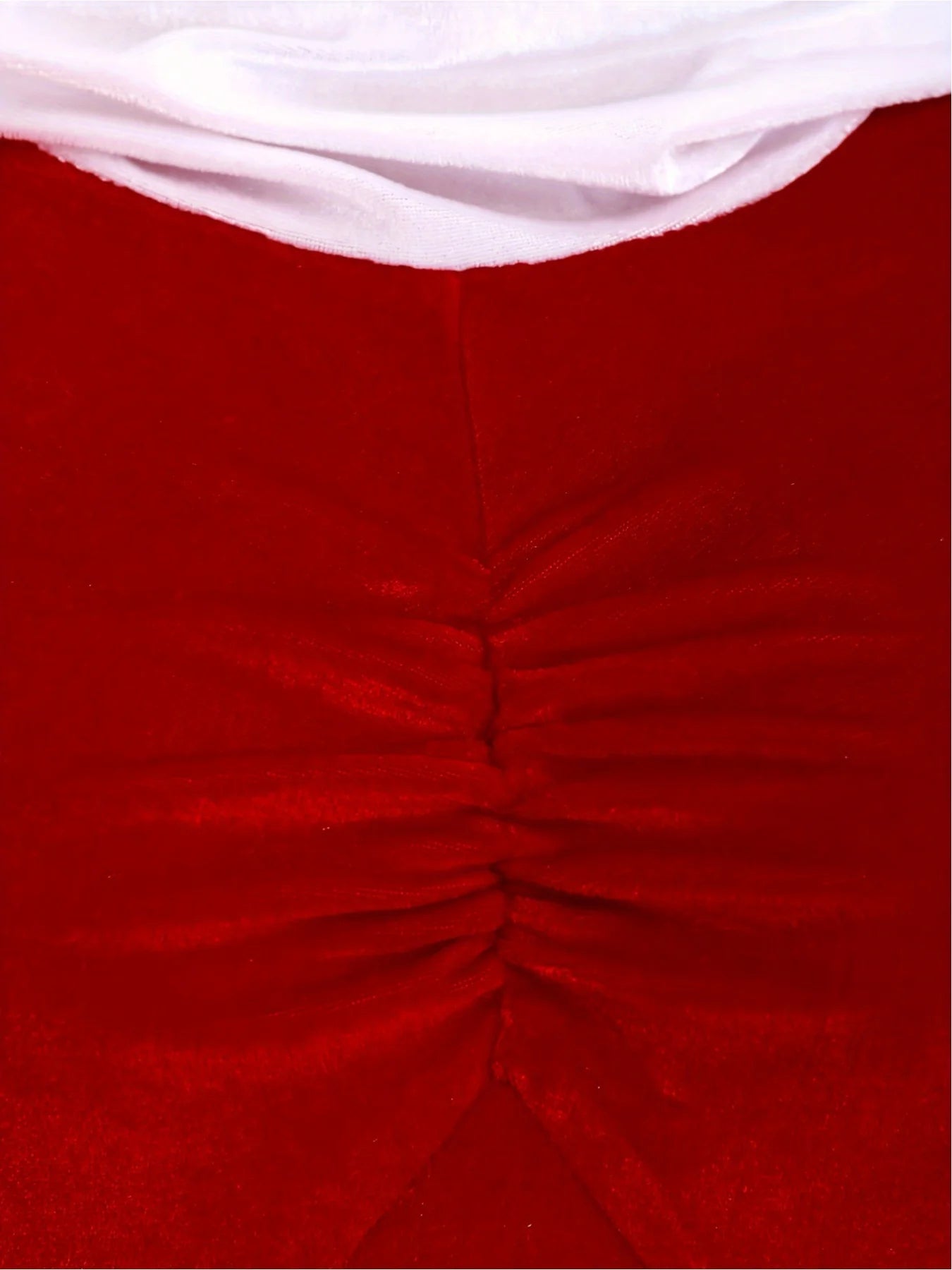 Women’s European & American Red Hooded Christmas Dress – Slim Fit Holiday Party Outfit 2025