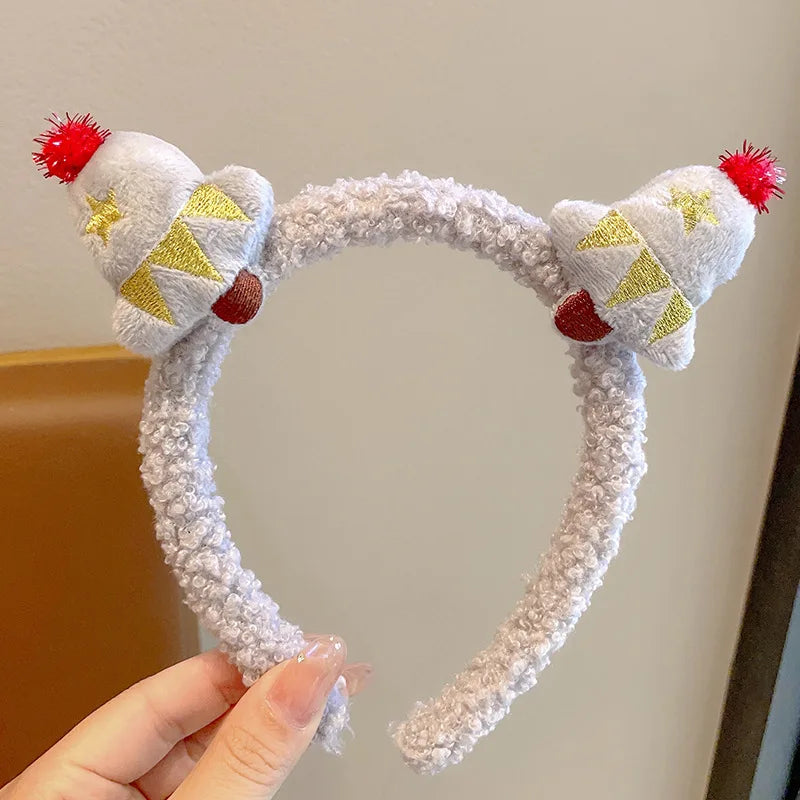 Christmas Luminous Hairpin & Headband – LED Deer Antler Hair Accessories | Xmas Party Gifts & New Year 2026 Decorations