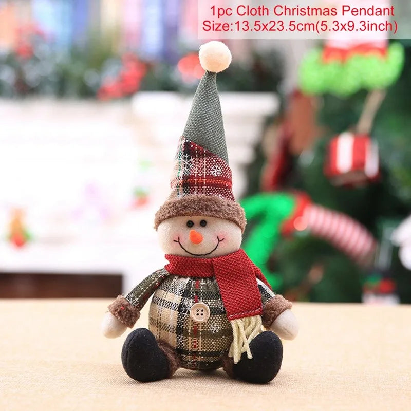 Christmas Santa Claus Table Doll – Festive Home Decoration