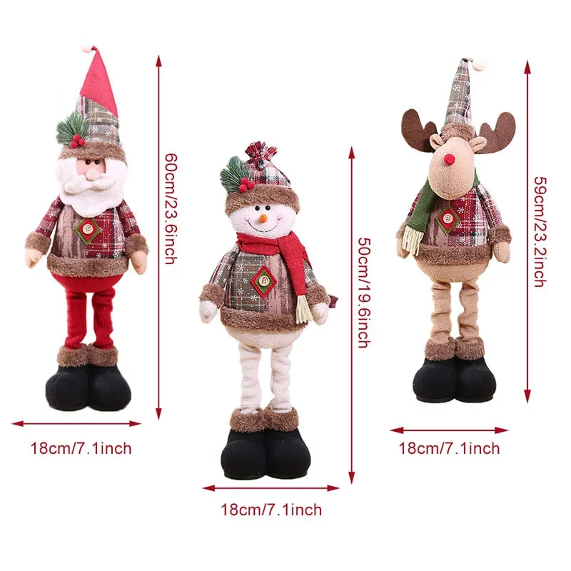 Christmas Santa Claus Table Doll – Festive Home Decoration
