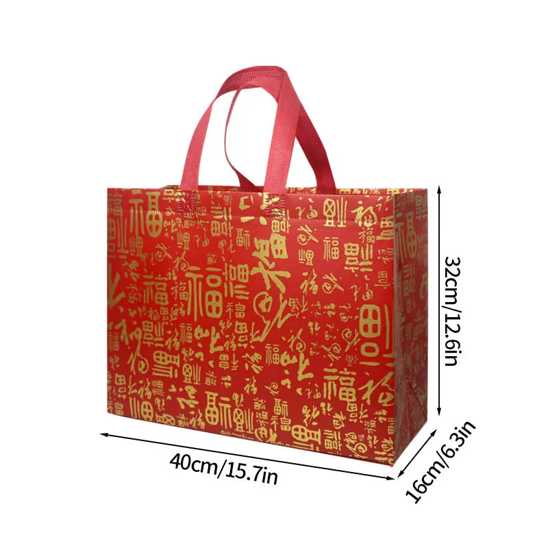 Large Christmas Gift Bag – Santa Sack for Candy & Presents | Xmas 2026 Party, Wedding & Holiday Gift Packaging